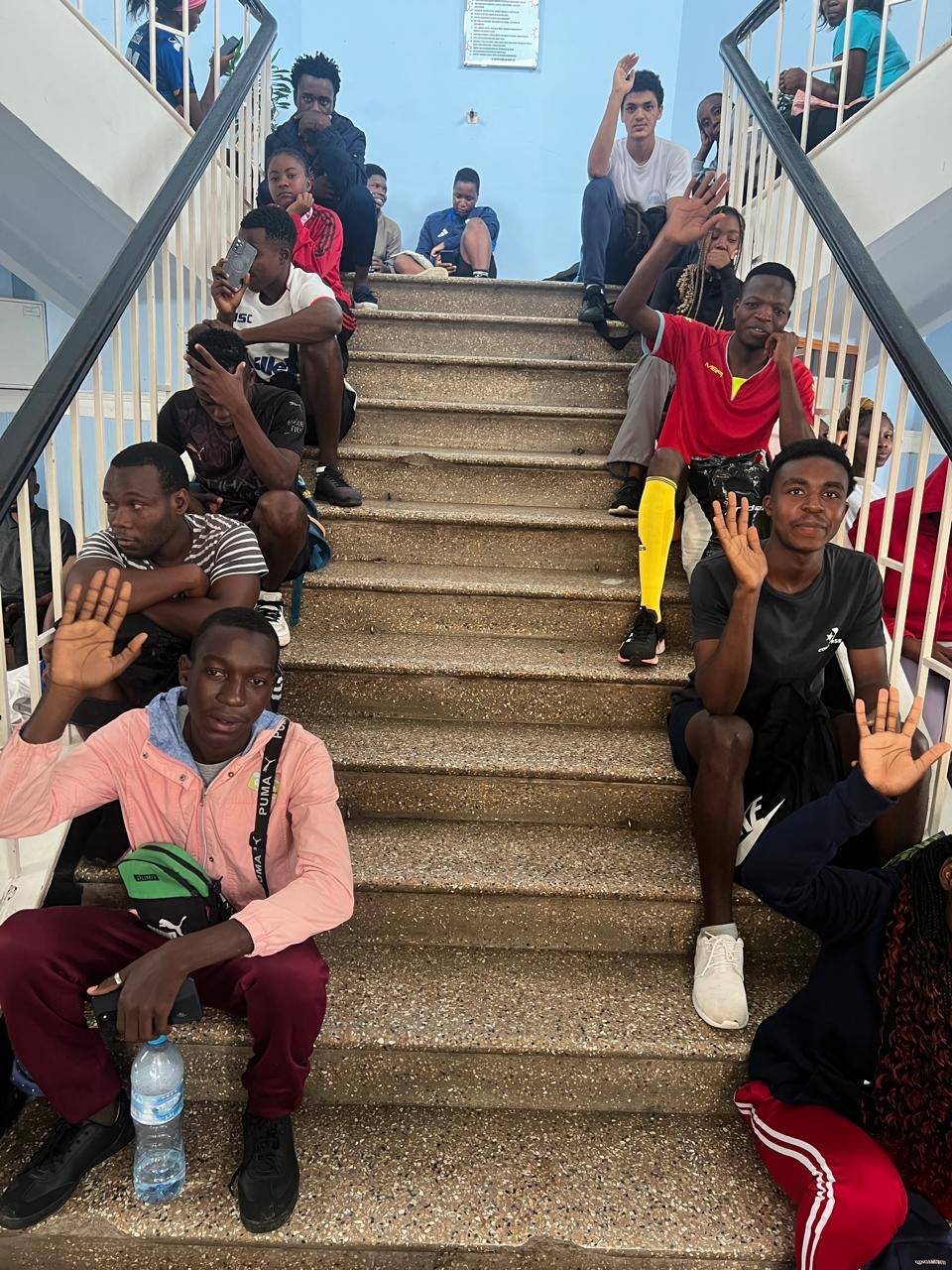 Tranquilidade marca o primeiro dia dos exames de admissão.